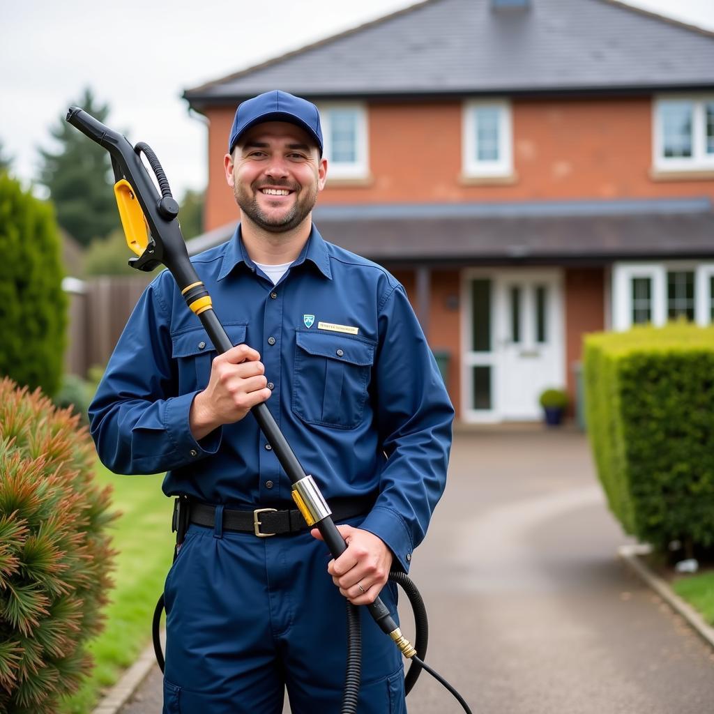 Pressure washing expert in Bristol