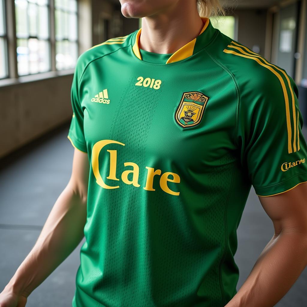 Clare GAA Jersey với chất liệu thoáng mát