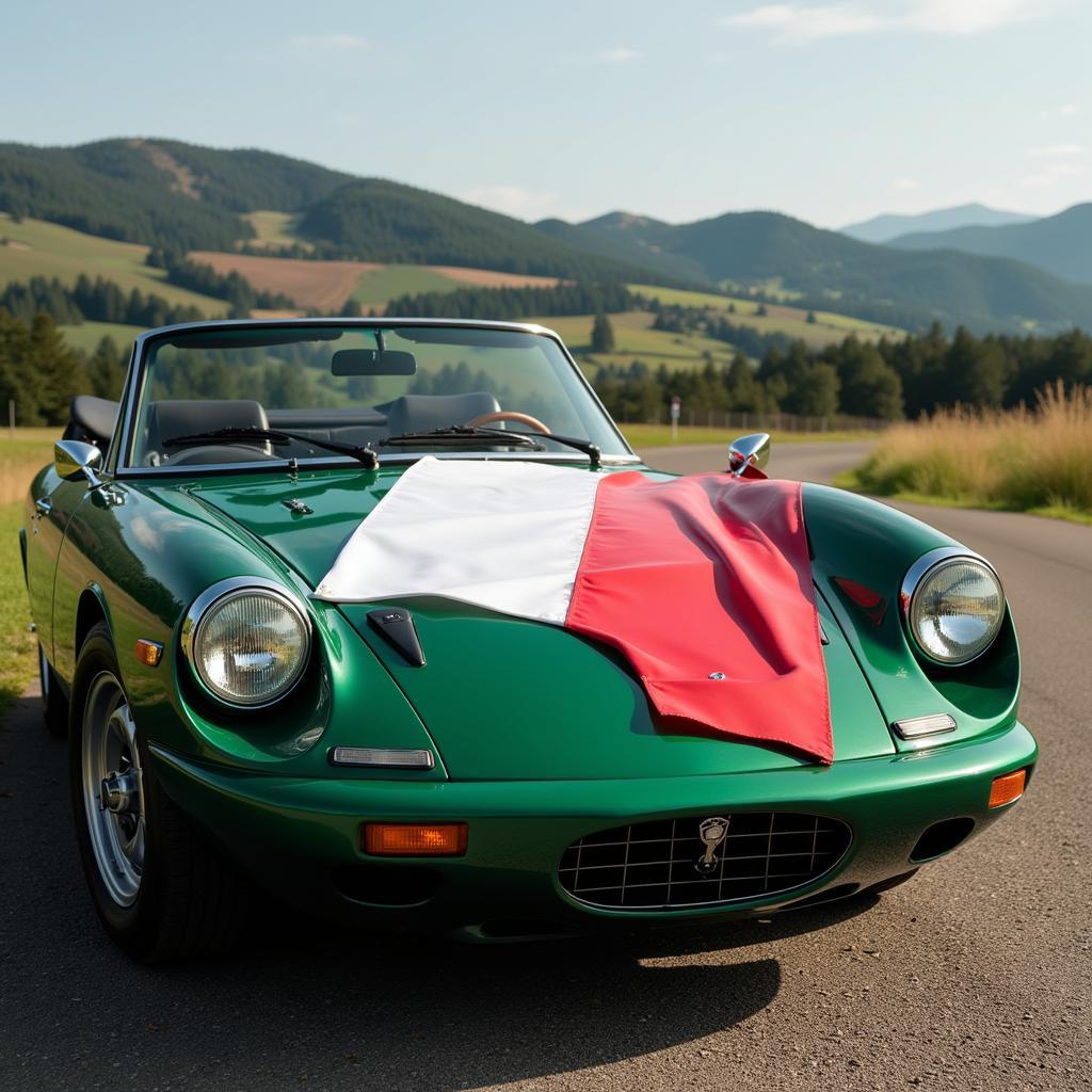 The Meaning of the Italian Car Flag