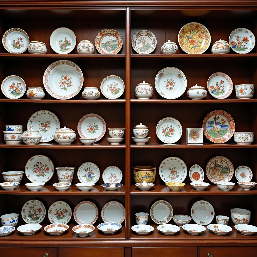 Collection of Chinese Porcelain Ashtrays