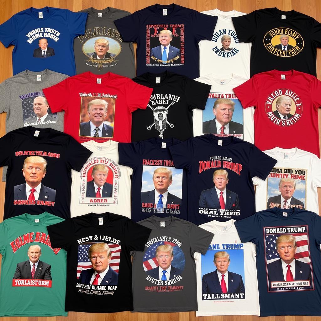 Collection of Rare Trump T-shirts