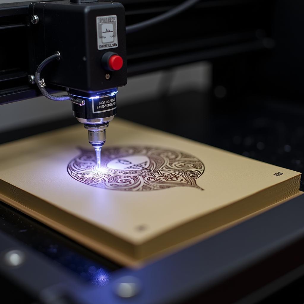 Công Nghệ Khắc Laser Hiện Đại Trên Engraving Book