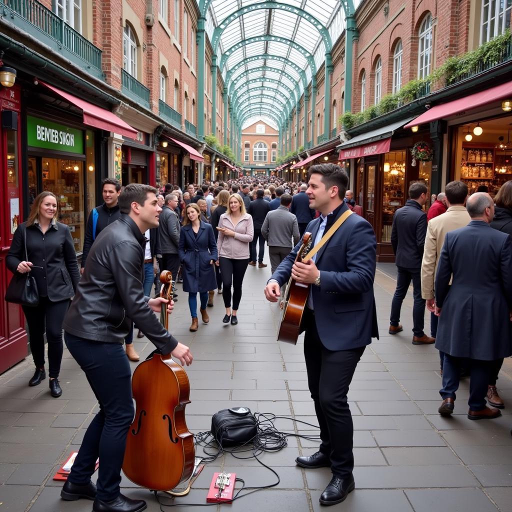 Covent Garden Market street performers