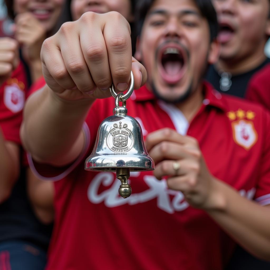 Móc khóa Cow Bell Charm "Đội Bóng Đá"