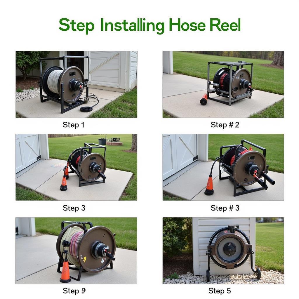 Cox Hose Reel Lắp Đặt