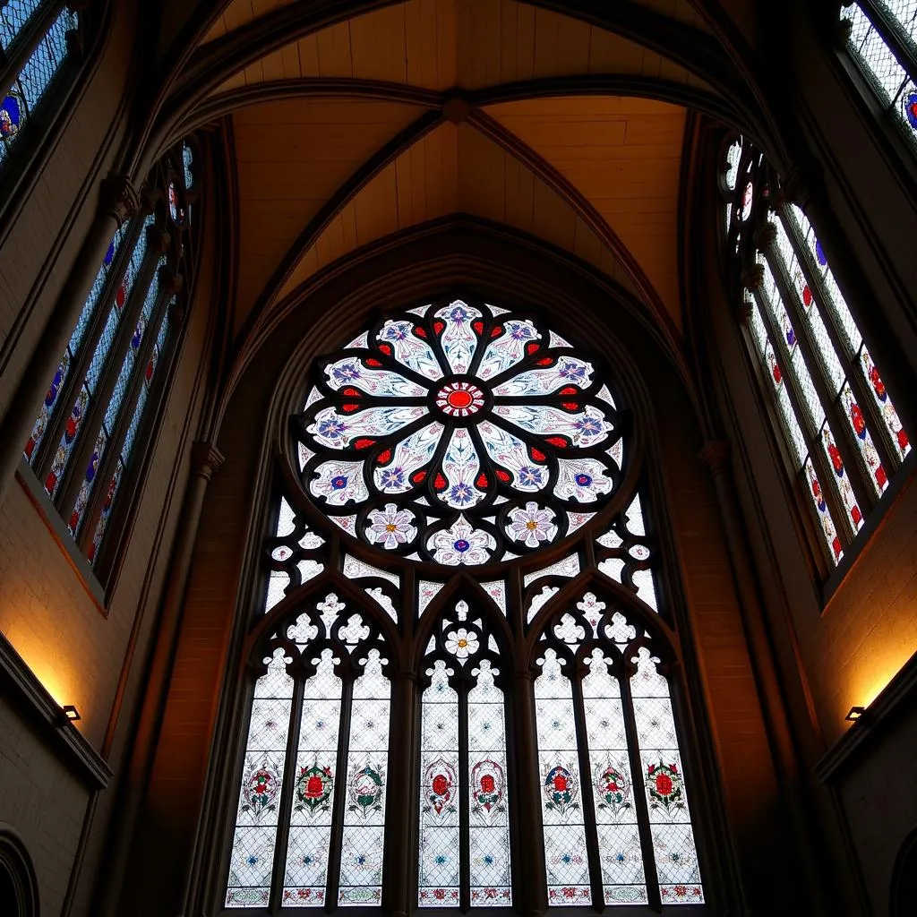 Lincoln Cathedral rose window