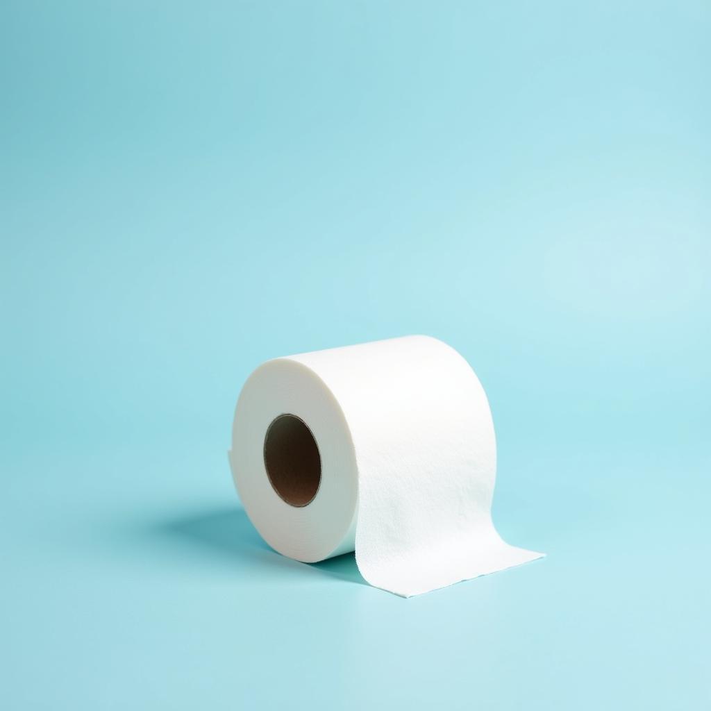 A roll of toilet paper in a dream