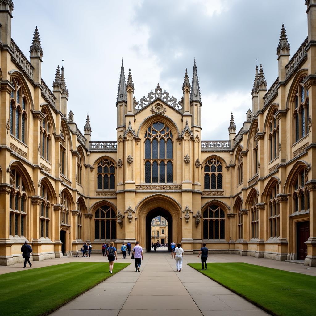 Oxford University - A historical architectural masterpiece