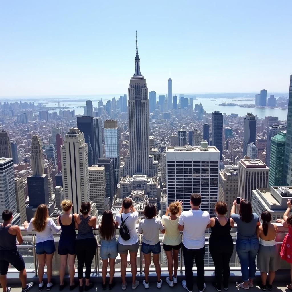 Đài quan sát Panorama tại Predio Mais Alto de Nova York