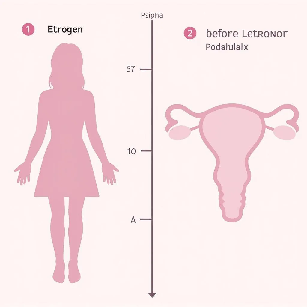 Hormone thay đổi trước kỳ kinh