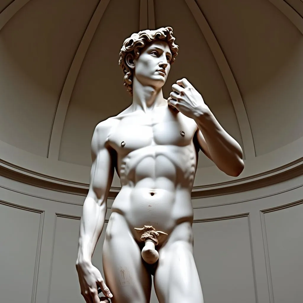 David của Michelangelo: Tượng đá cẩm thạch, kiệt tác thời Phục Hưng