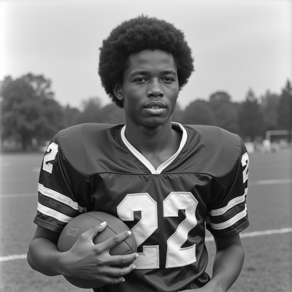 David Watkins during his early football career