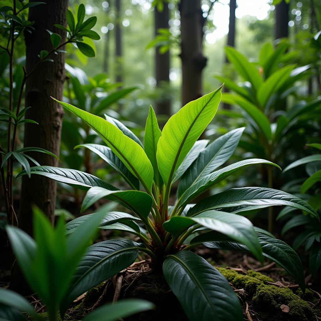 Deal Plant in Natural Habitat