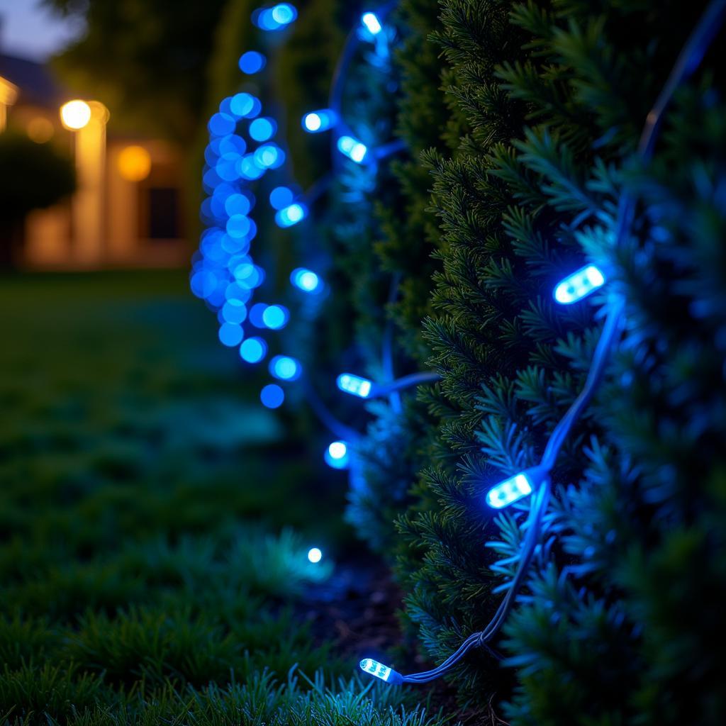 Decorative LED lights for bushes