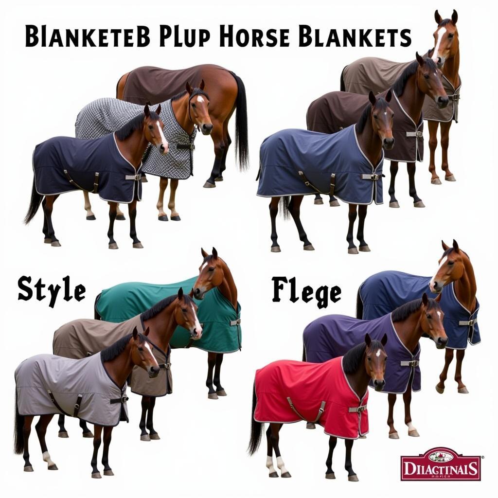 Derby Originals Horse Blankets: A Variety of Styles and Weights