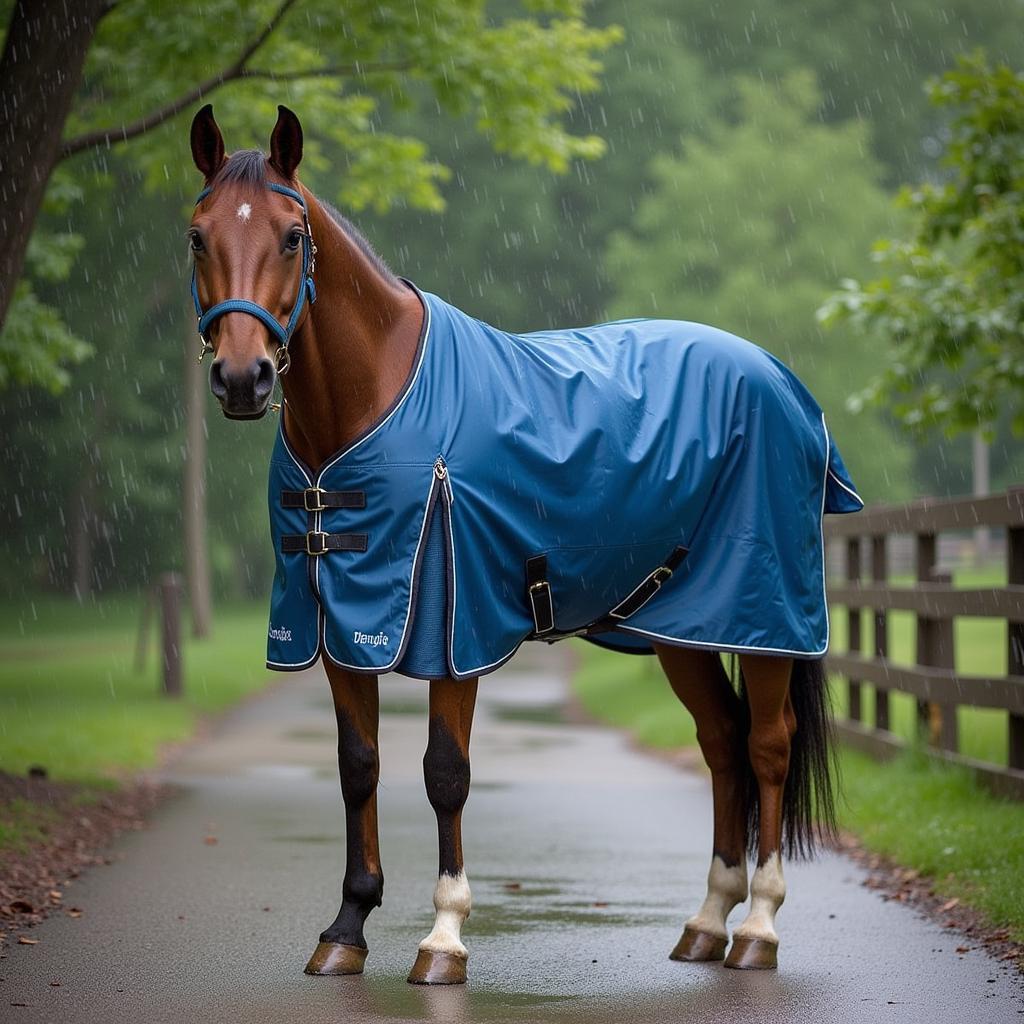 Derby Originals Turnout Horse Blanket: Waterproof Protection