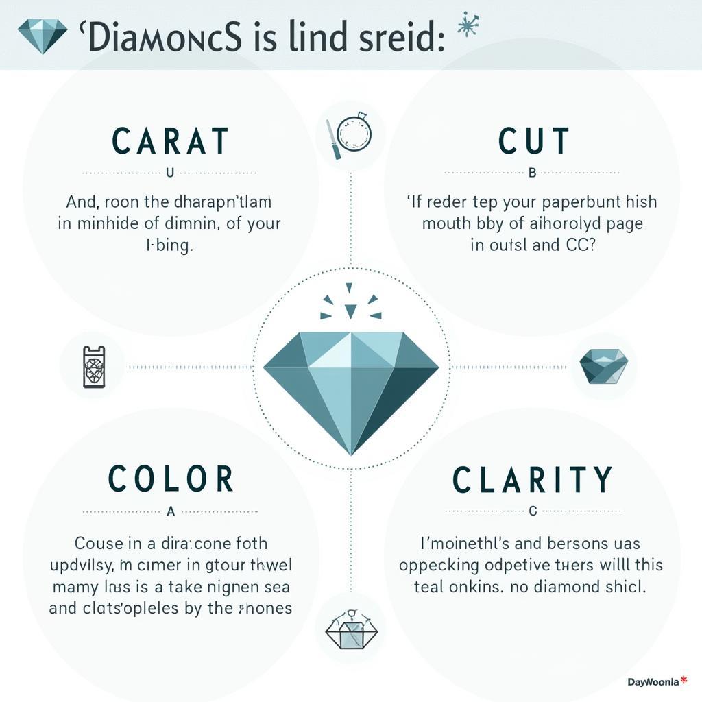 Diamond 4Cs Chart