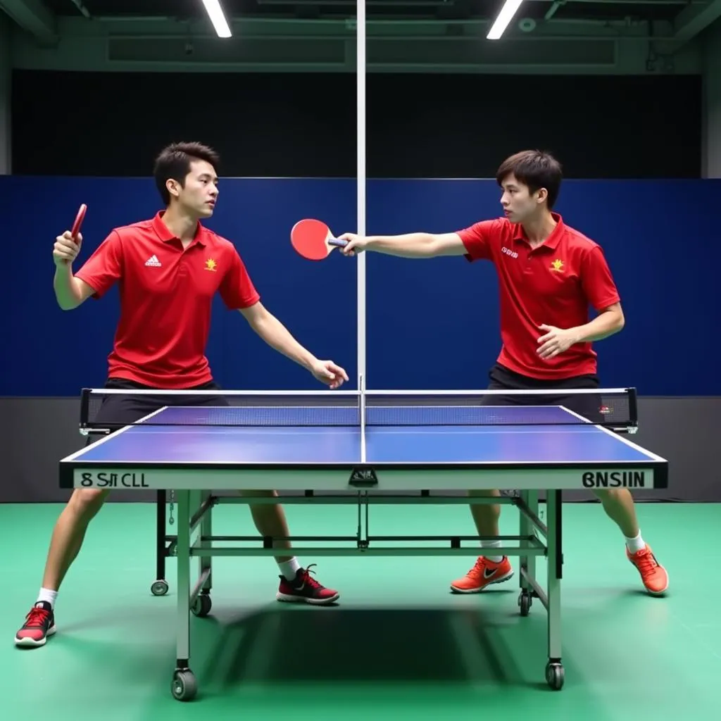 Different Table Tennis Playing Styles