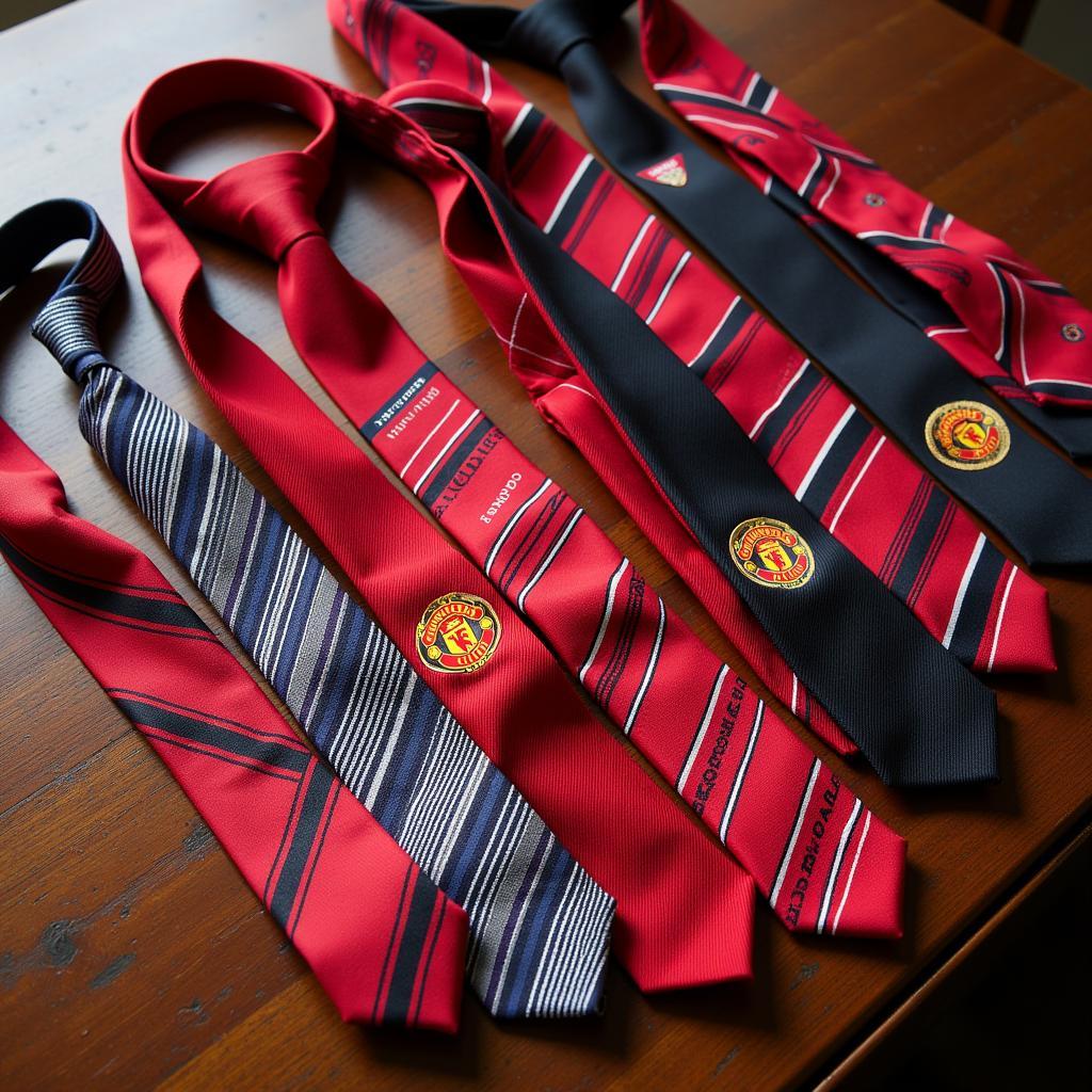 Different Types of Man United Club Ties