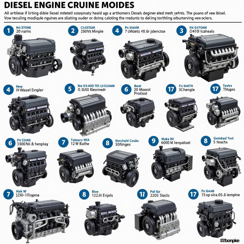 Different VW Diesel Engine Models