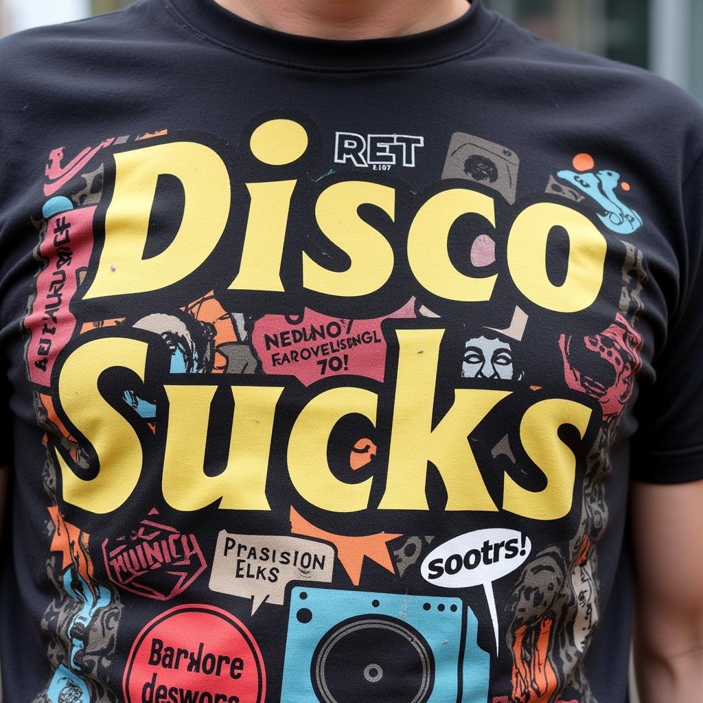 Vintage Disco Sucks Shirt Protest