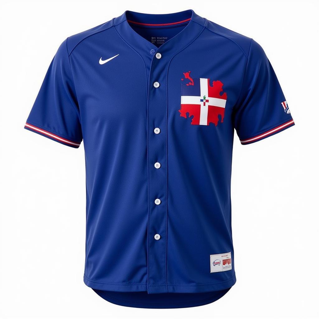 Dominican Republic World Baseball Classic 2023 Jersey design features traditional colors and modern accents.