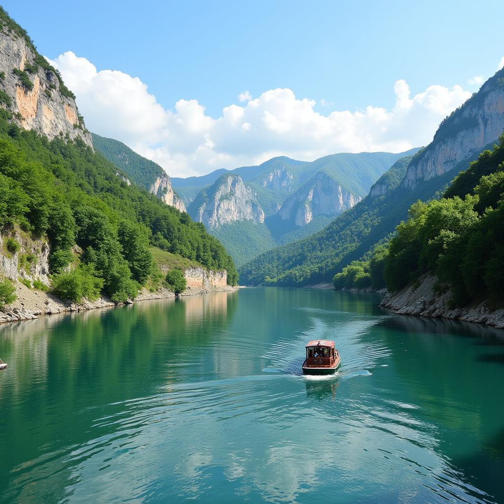 Du thuyền độc đáo trên sông Danube tại Serbia