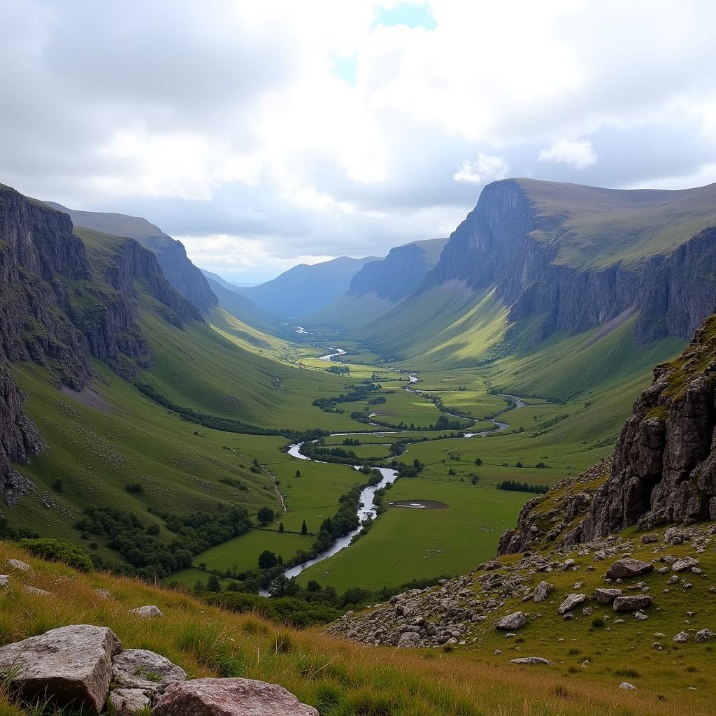 Phong cảnh Dundonnell Scotland