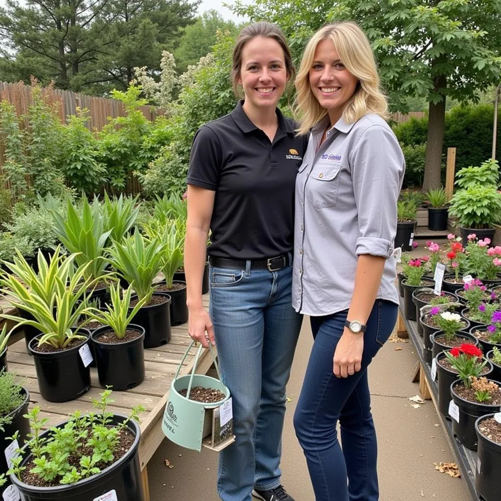 Knowledgeable Staff at Eberhard Nursery