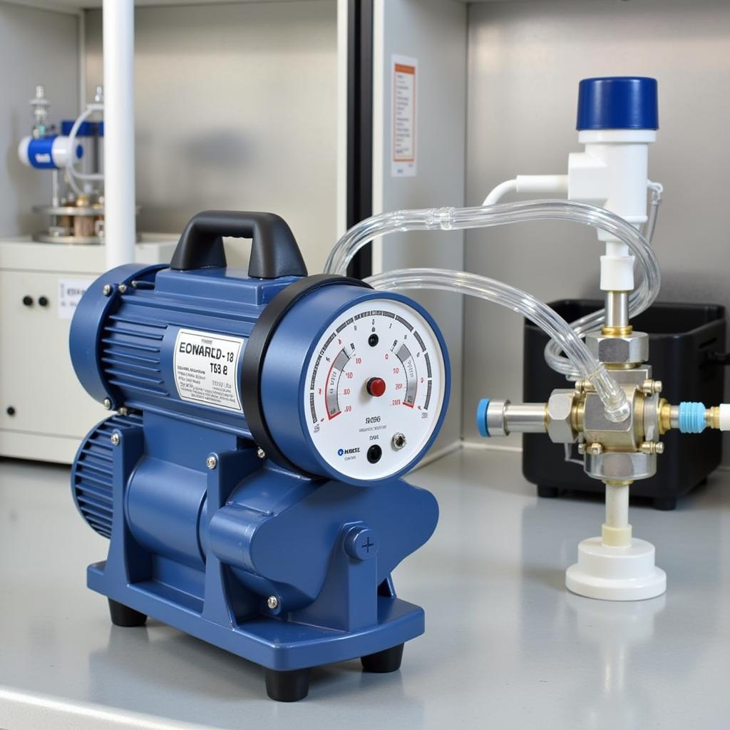 Edwards 18 Vacuum Pump in Laboratory Setting