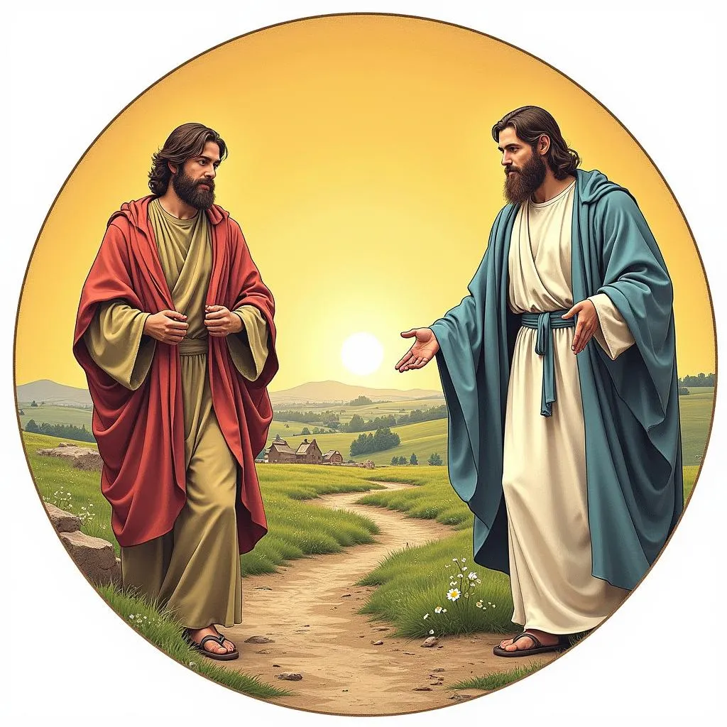 Emmaus Symbol: Journey of Faith