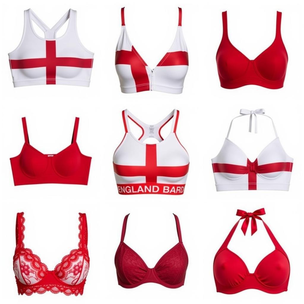 Các kiểu dáng England Bra phổ biến