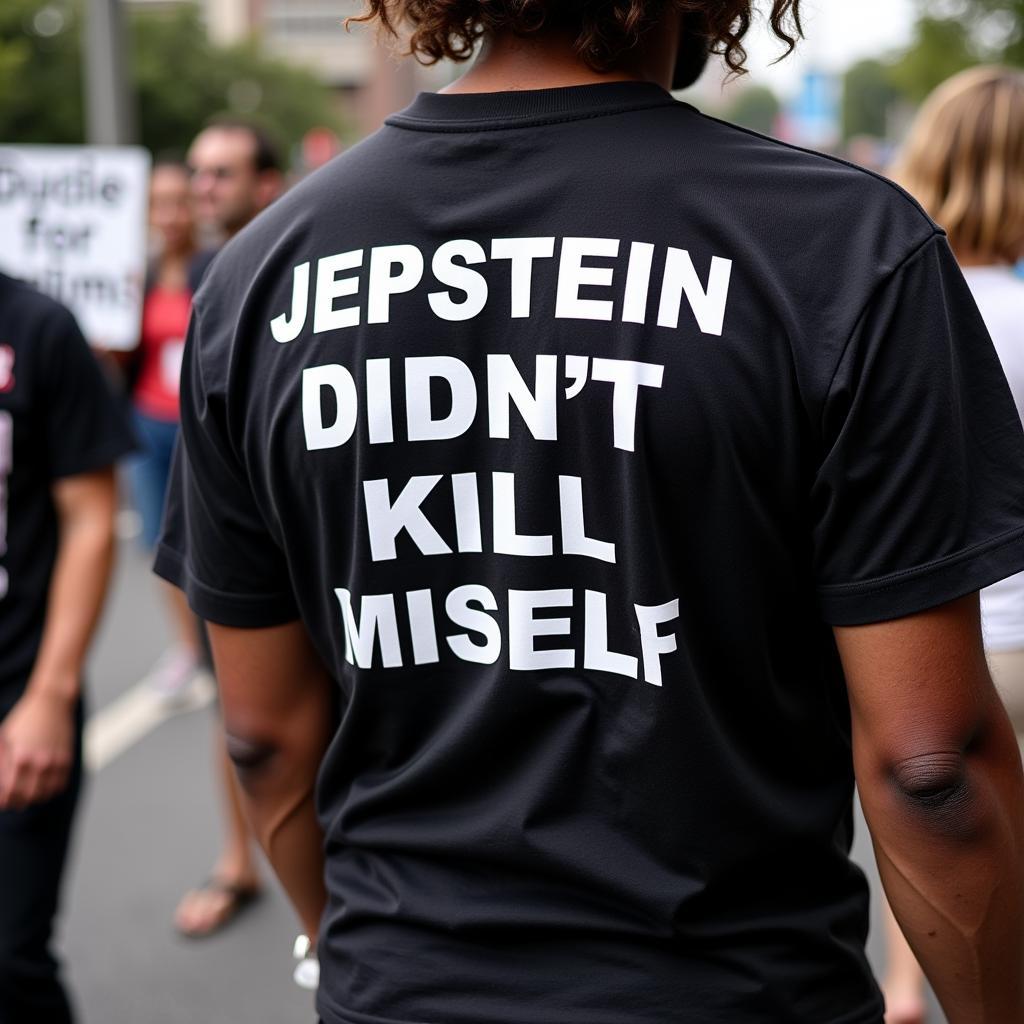 Epstein Didn't Kill Himself T-Shirt Protest