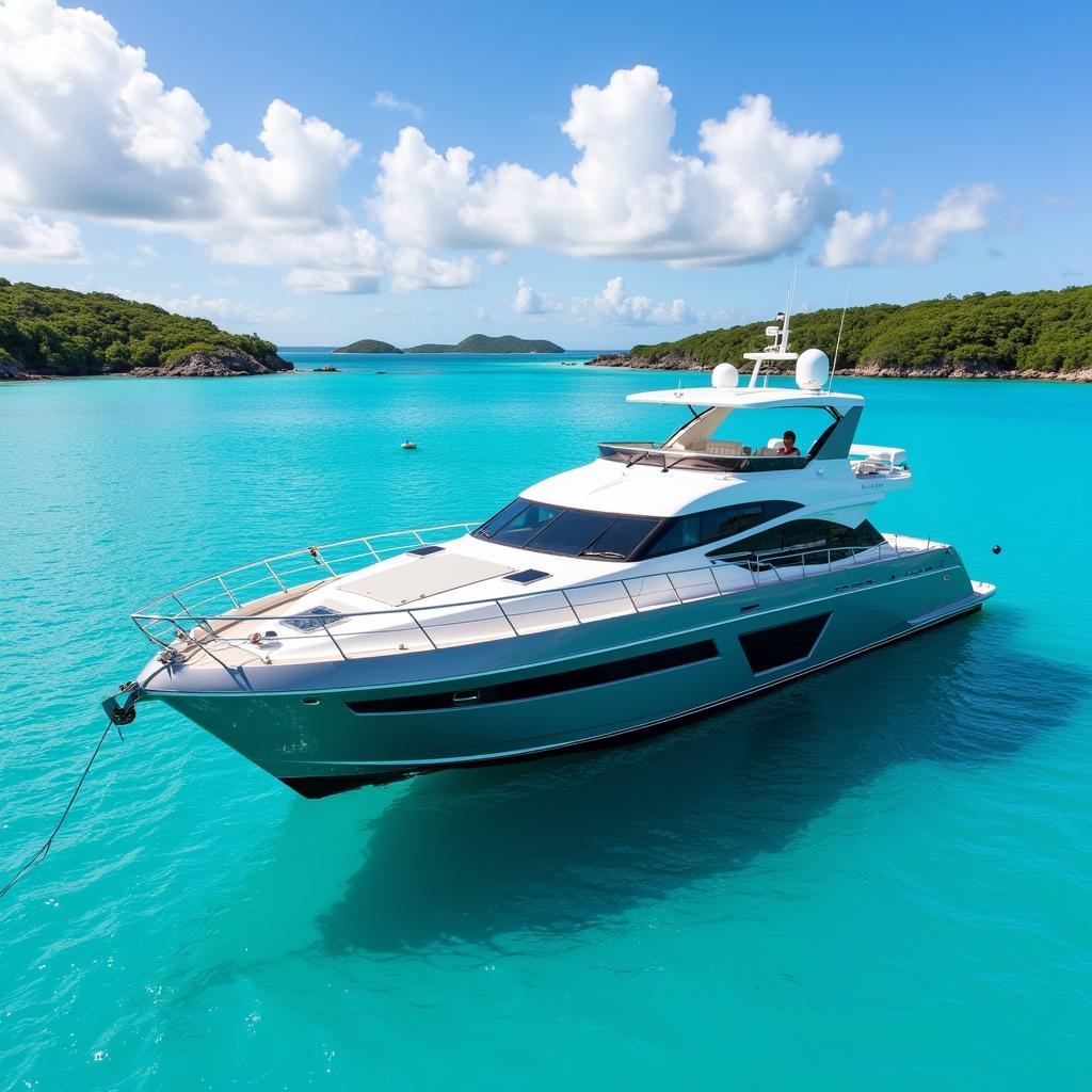 Luxurious Yacht in Bermuda