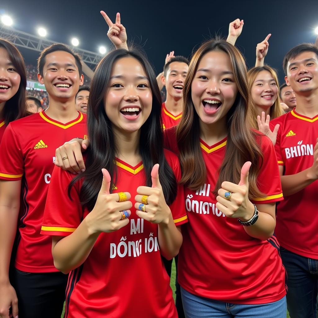 Fans Wearing Pencil Rings