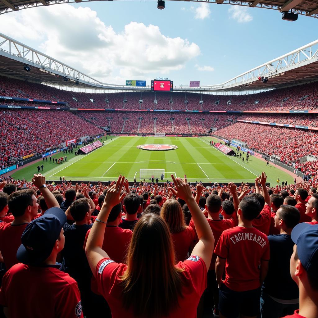 Fans Cheer for Their Team