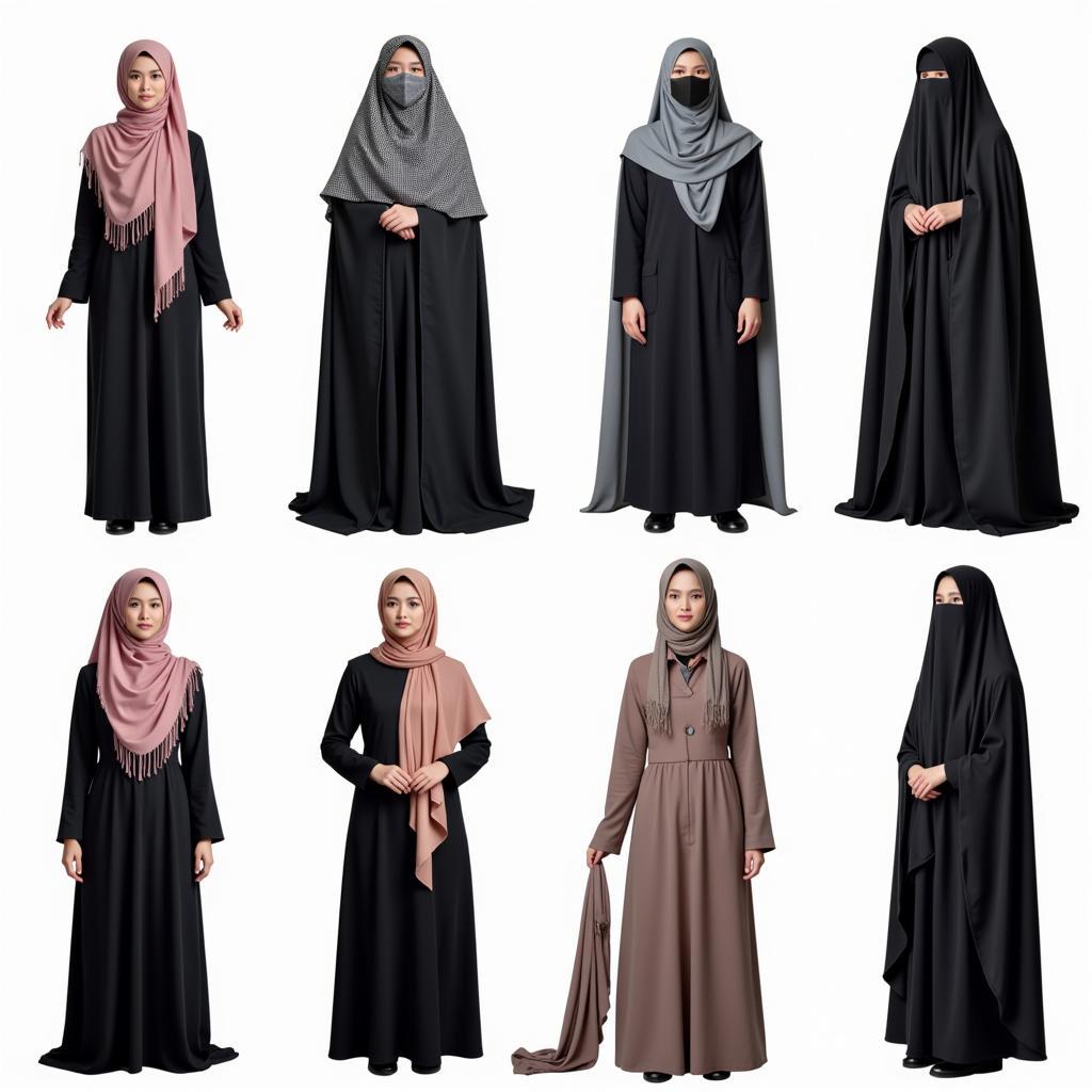 Female Arab Clothing: Head Coverings and Veils