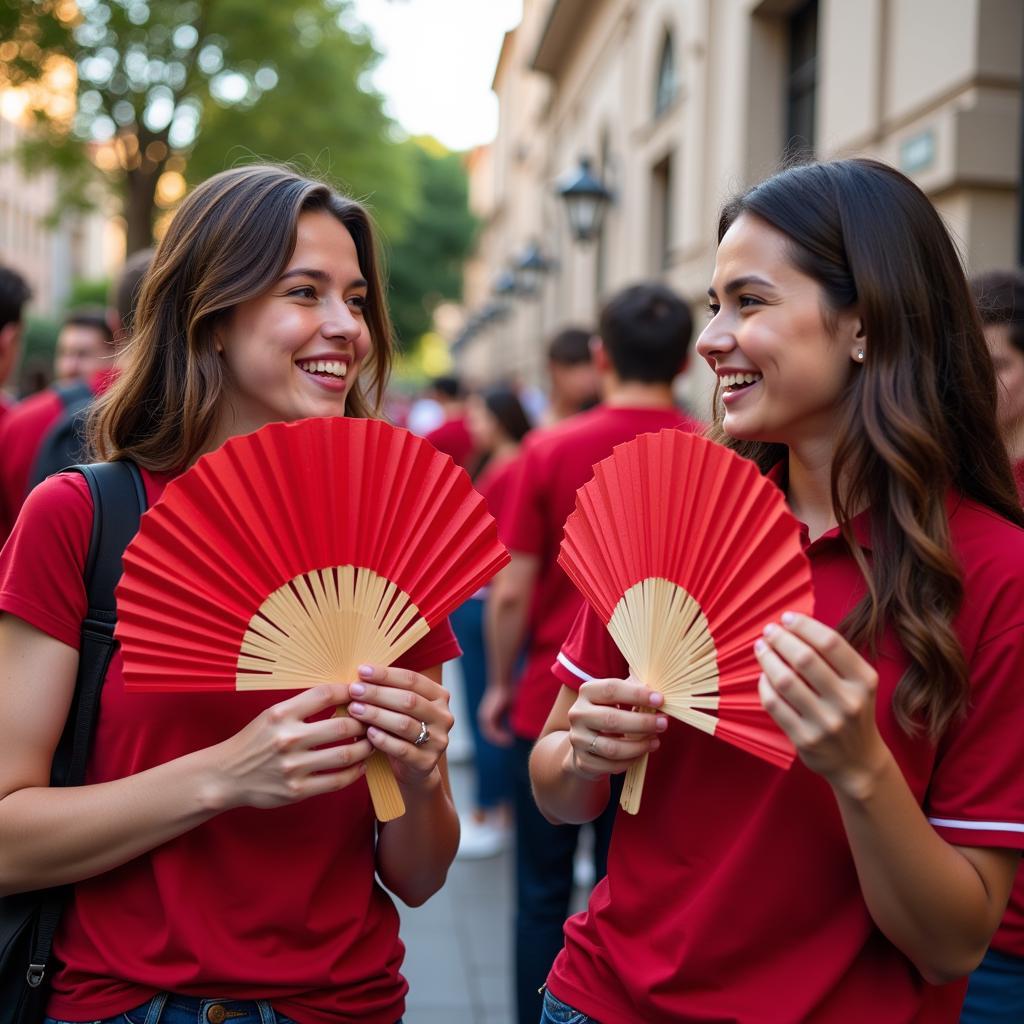 Festival hand fans - Món quà ý nghĩa