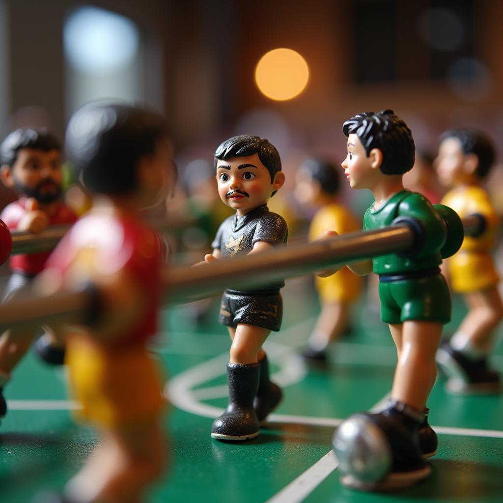 Cận cảnh các tượng foosball