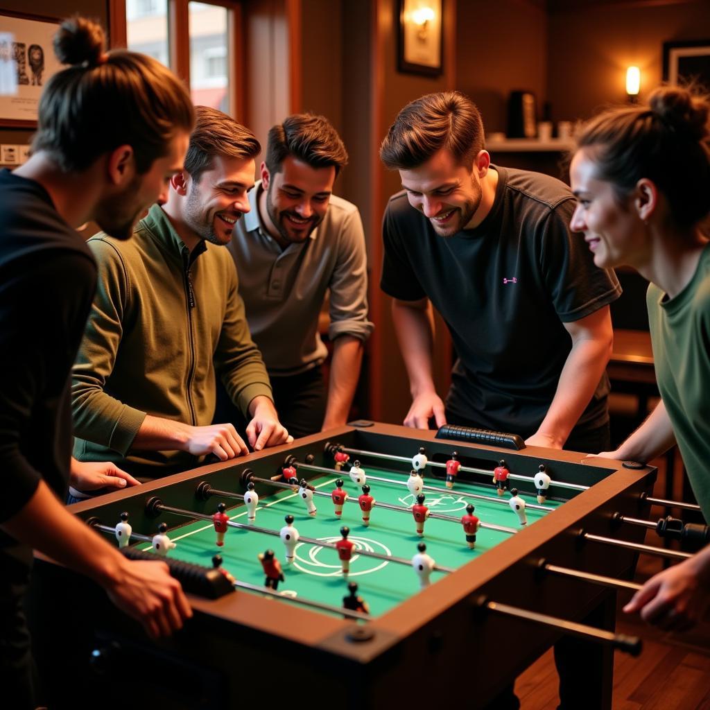 Foosball Man Community Connection