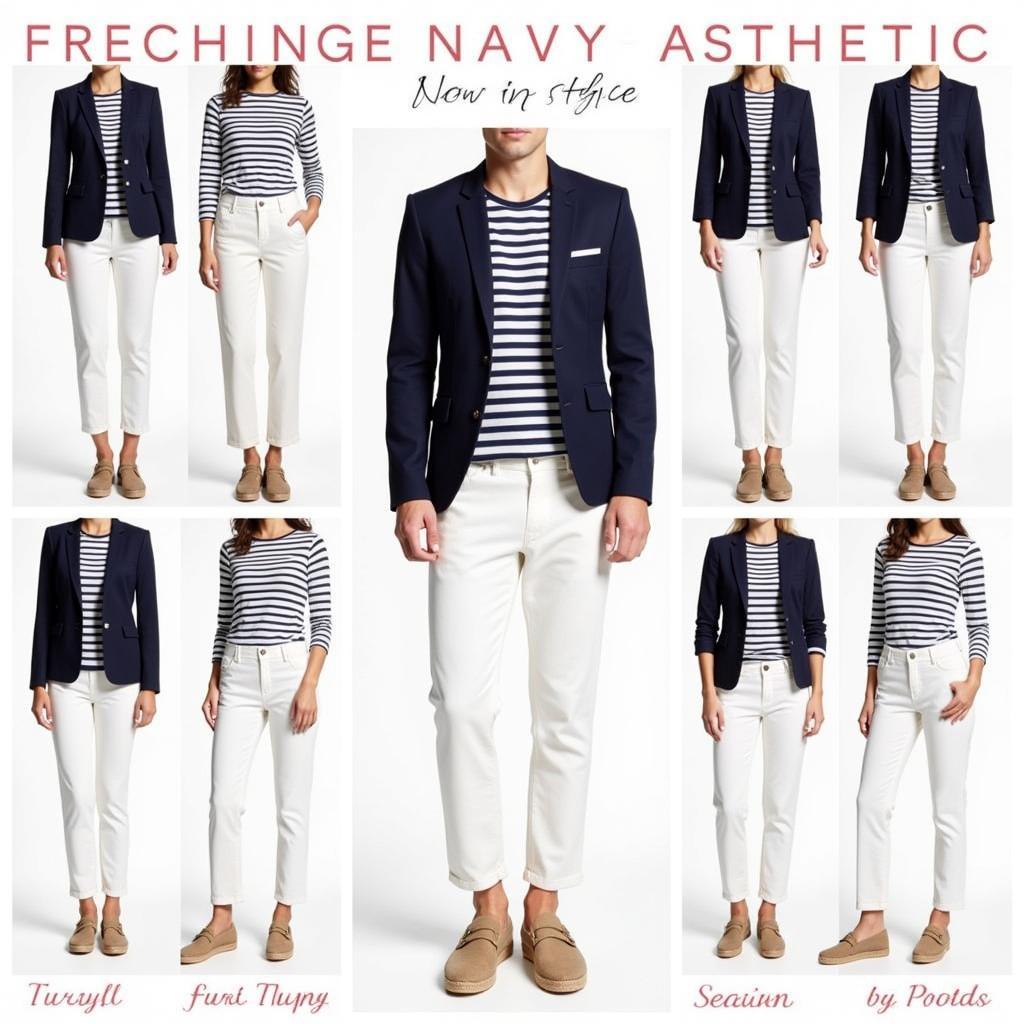 French Navy Outfit Ideas