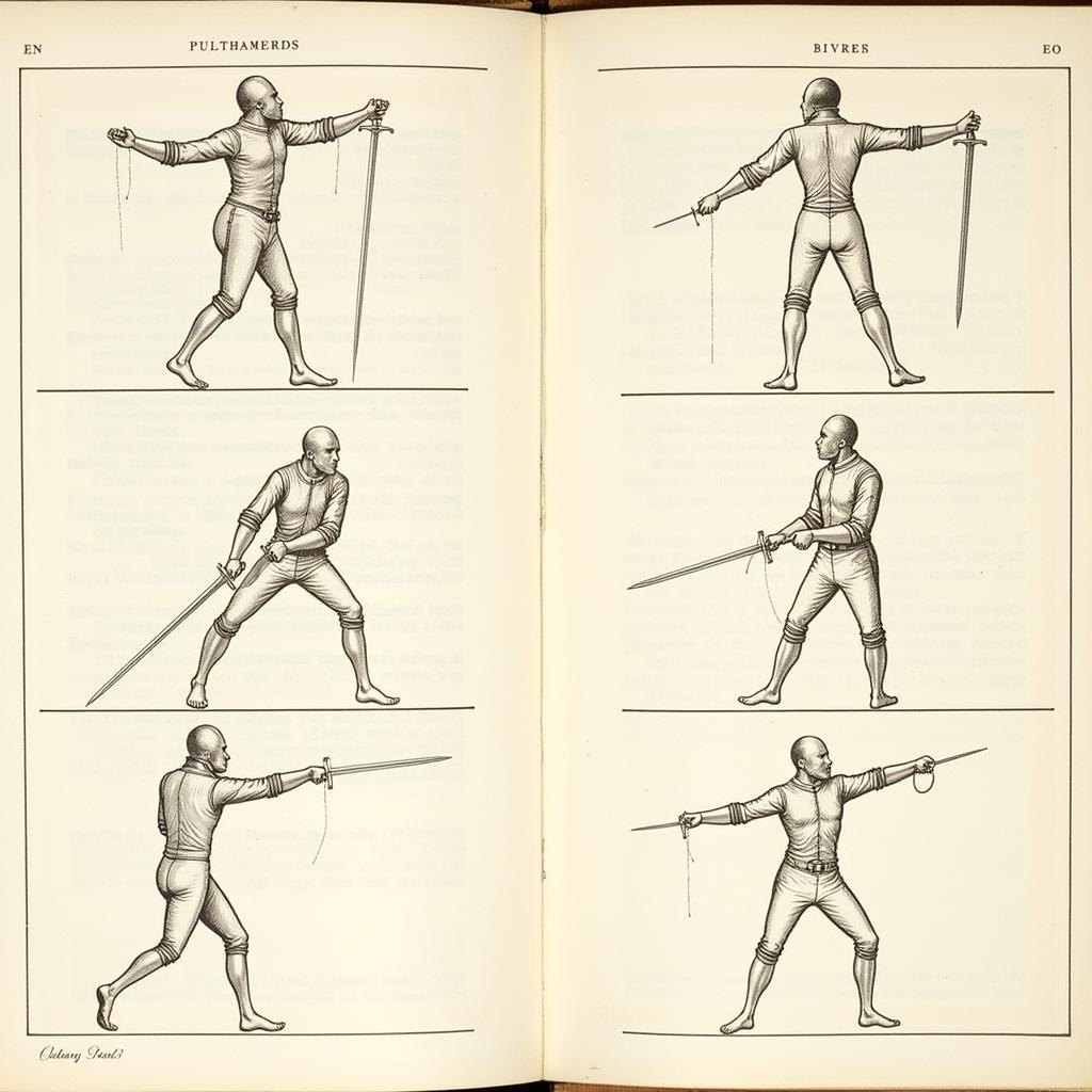 German broadsword fencing manual