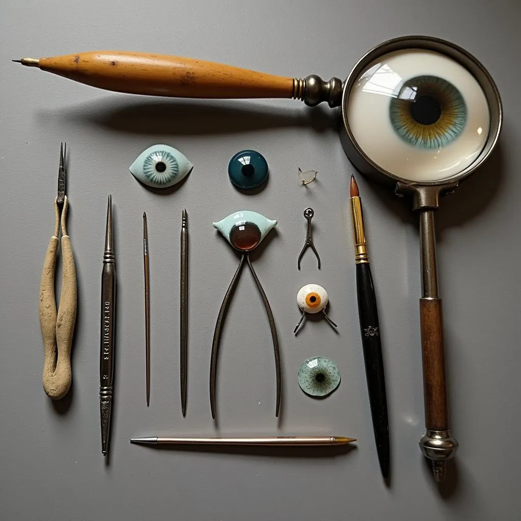 Artisan's Tools for Glass Eye Making