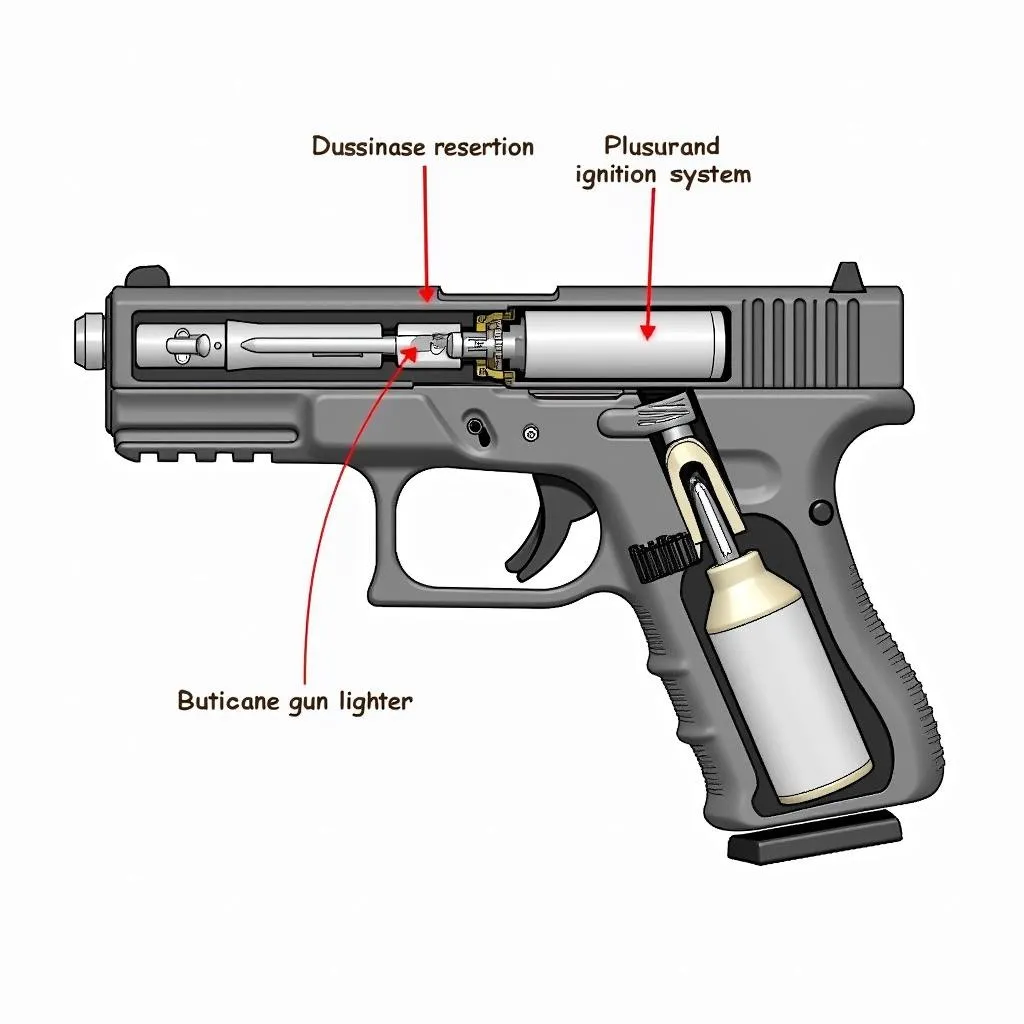 Glock Gun Lighter Mechanism