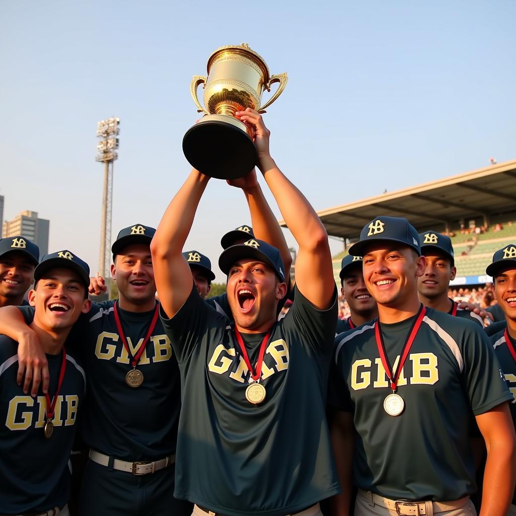 Cầu thủ nâng cao cúp vô địch GMB World Series