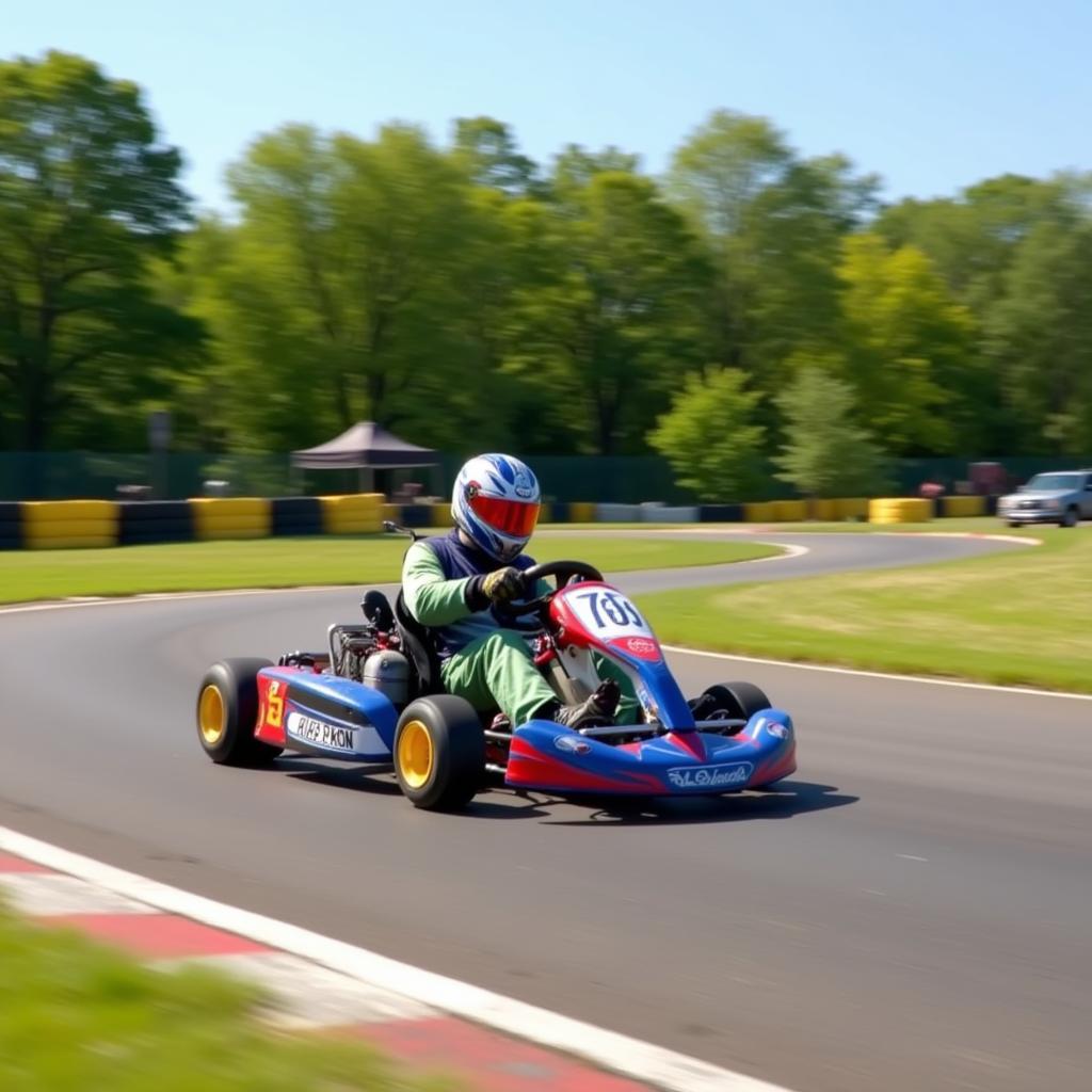 Go karting track in Derby