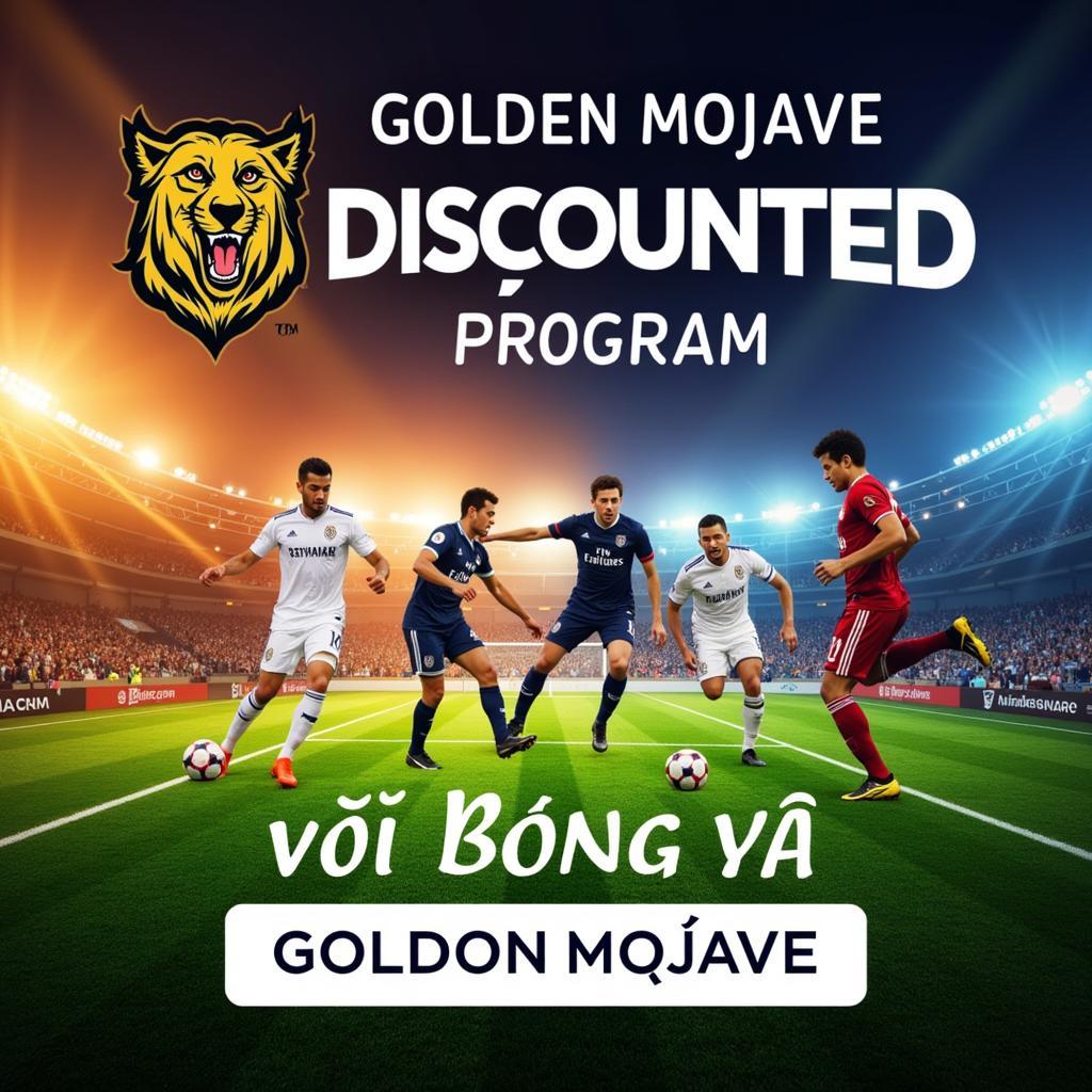 Chương trình khuyến mãi Golden Mojave Discounted vé xem "Đội Bóng Đá"