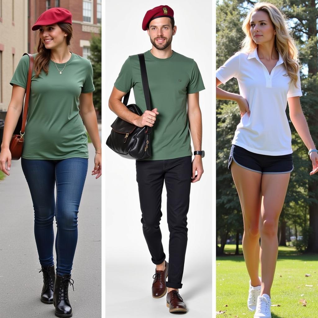 Green Beret T-shirt - Dễ dàng phối đồ với nhiều phong cách khác nhau.