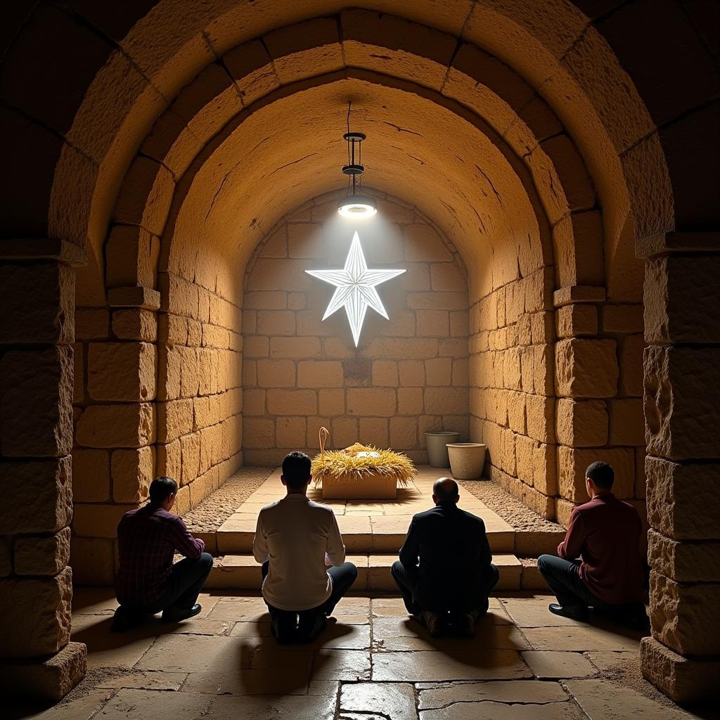 Grotto of the Nativity in Bethlehem