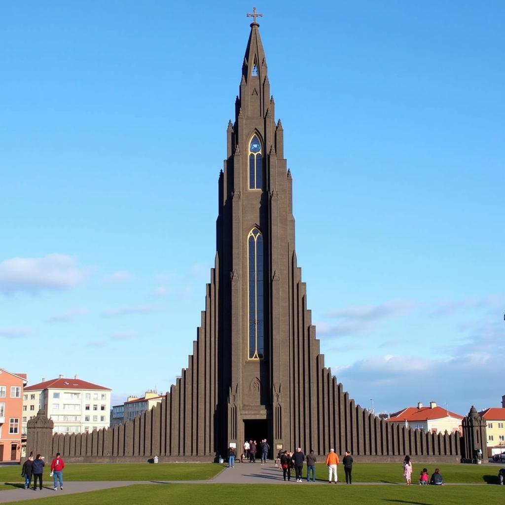 Hallgrímskirkja Church in Reykjavík